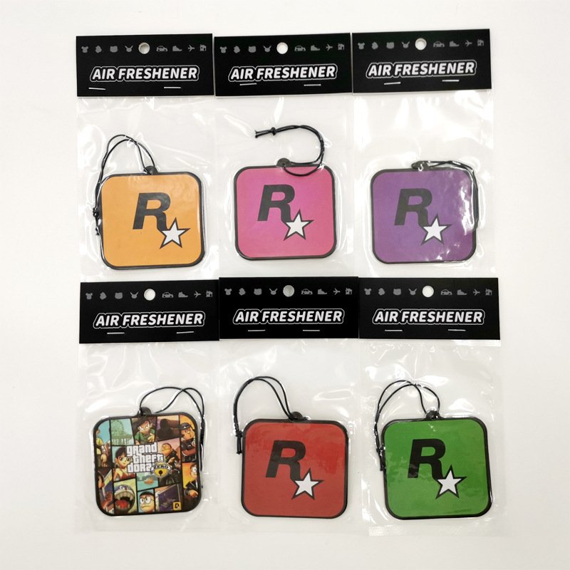 High Quality Hot Paper Air Freshener Custom Scent for Windshield or Car Use Star Promotional Room Hang Tag Gift