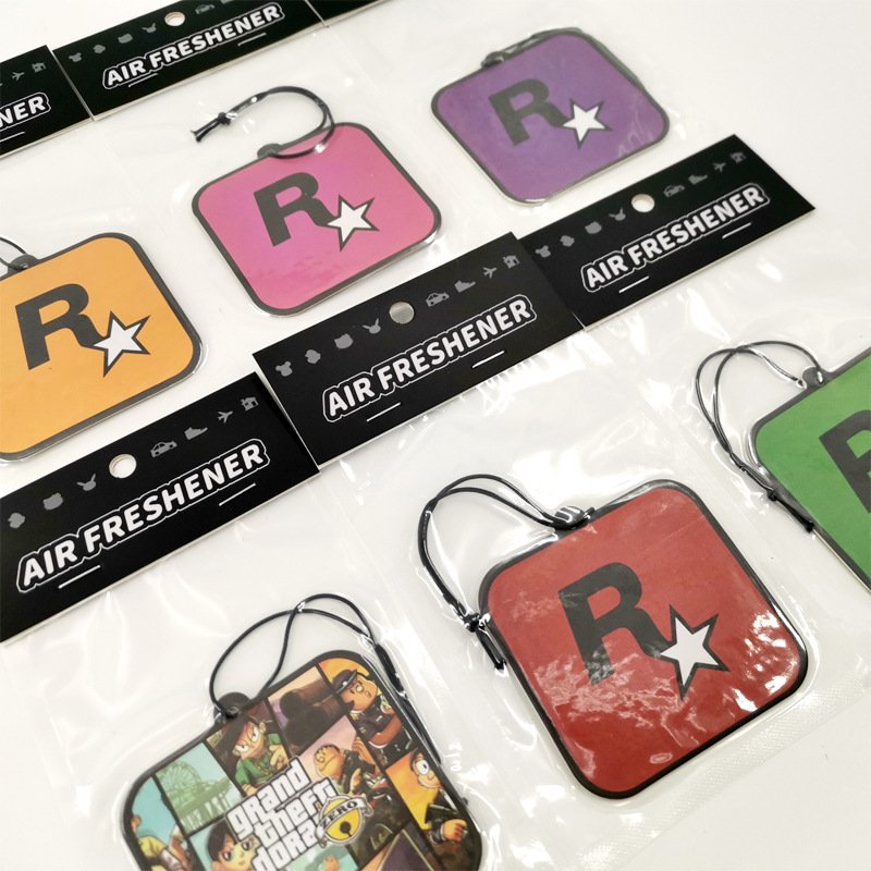 High Quality Hot Paper Air Freshener Custom Scent for Windshield or Car Use Star Promotional Room Hang Tag Gift