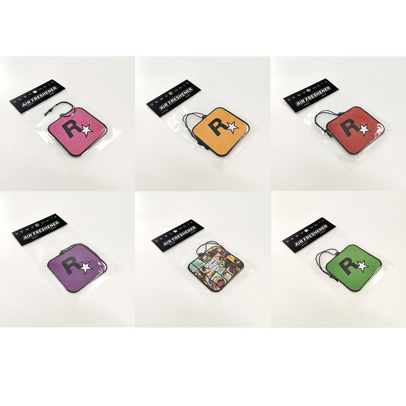 High Quality Hot Paper Air Freshener Custom Scent for Windshield or Car Use Star Promotional Room Hang Tag Gift