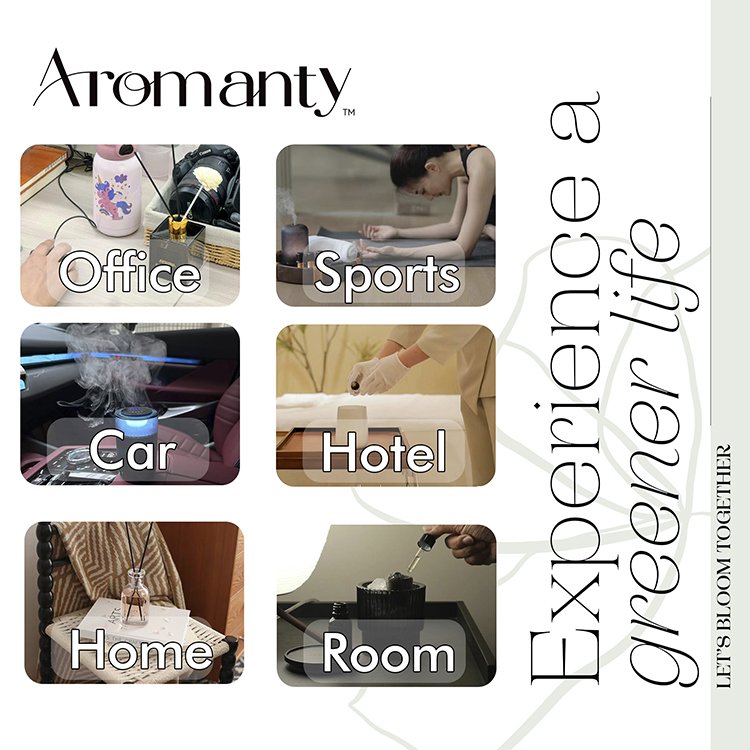 Aromanty Customizable Fragrance Oil Used In Making Car Air Freshener Scented Car Freshener - Car Air Freshener Diffuser