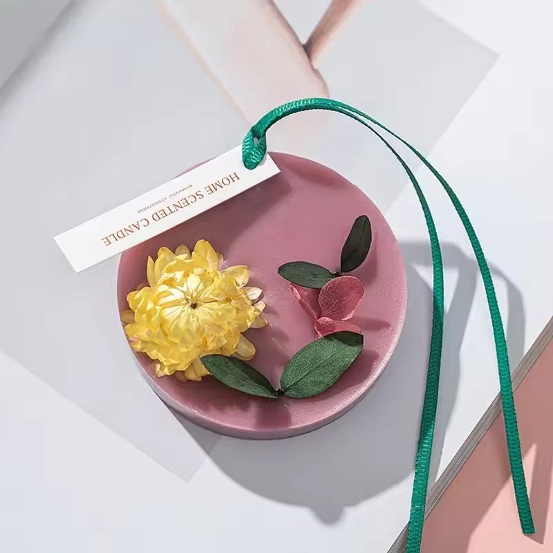 Custom Packaging Scented Bedroom Home Hanging Deodorization Fragrance Car Air Freshener Aromatic Candle