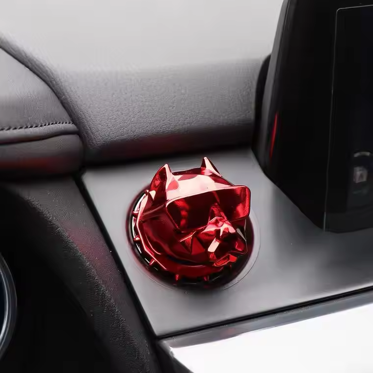 Best Selling European Magnet Car Bulldog Headband Sunglasses Exit Vent Clip Car Perfume Diffuser Ambientador De Coche