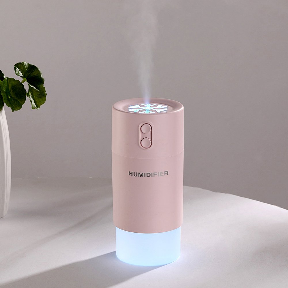 Factory wholesale 3 in 1 Ultrasonic Snowflake Humidifier Aroma Essential Oil Diffuser Car air freshener Air Purifier humidifier
