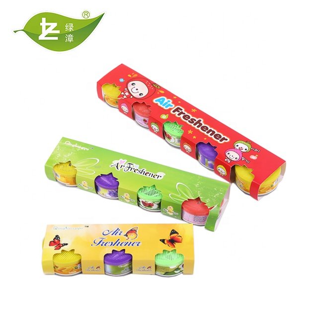 OEM Custom different Fragrance car air freshener gel