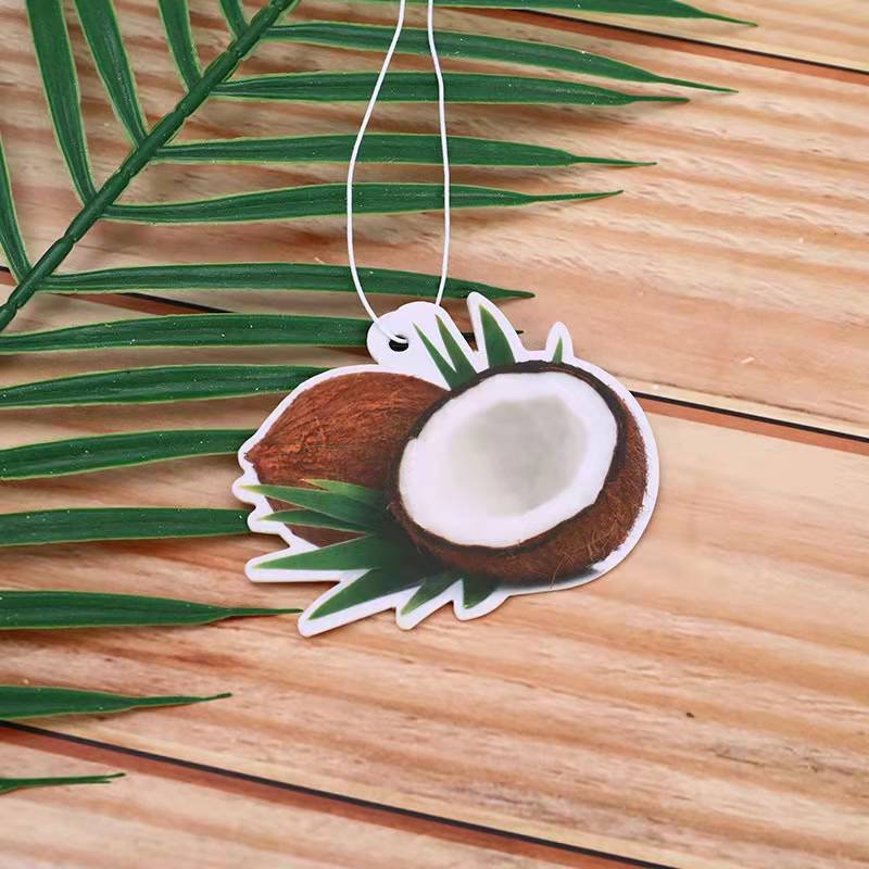 Factory Wholesale promotional paper air freshener custom hanging air fresheners car freshener