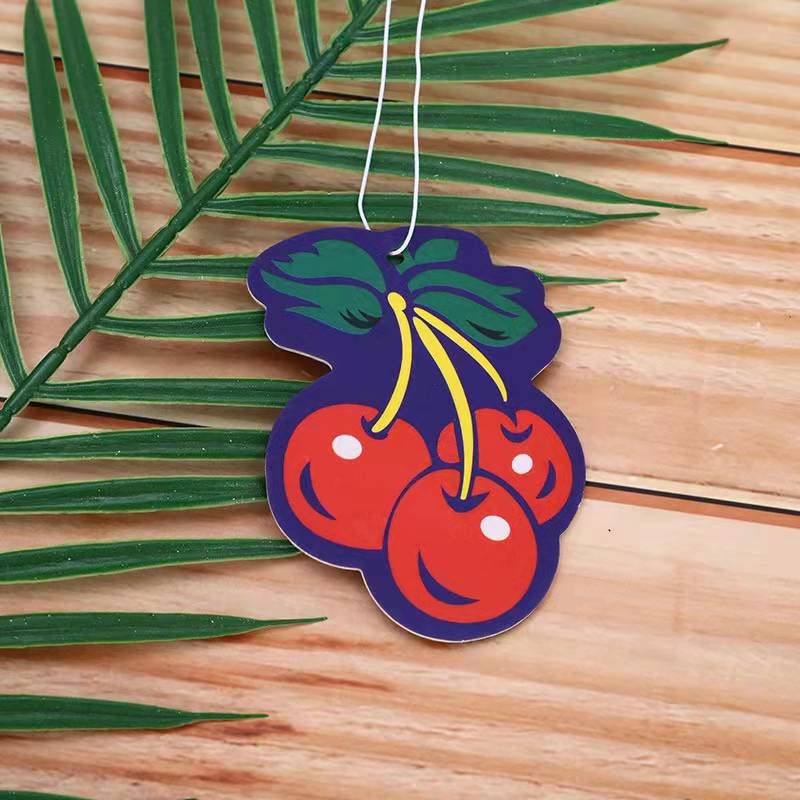 Factory Wholesale promotional paper air freshener custom hanging air fresheners car freshener