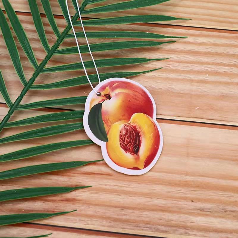 Factory Wholesale promotional paper air freshener custom hanging air fresheners car freshener