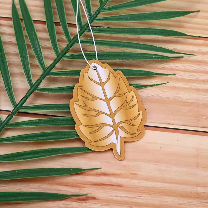 Factory Wholesale promotional paper air freshener custom hanging air fresheners car freshener