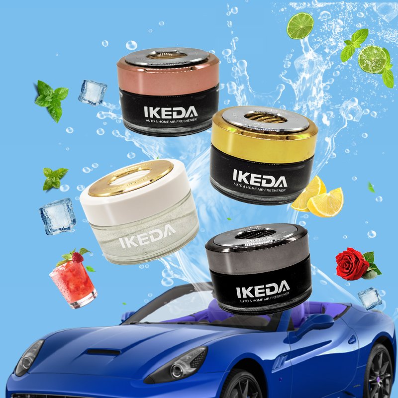 60ml gel air freshener car perfume luxury logo