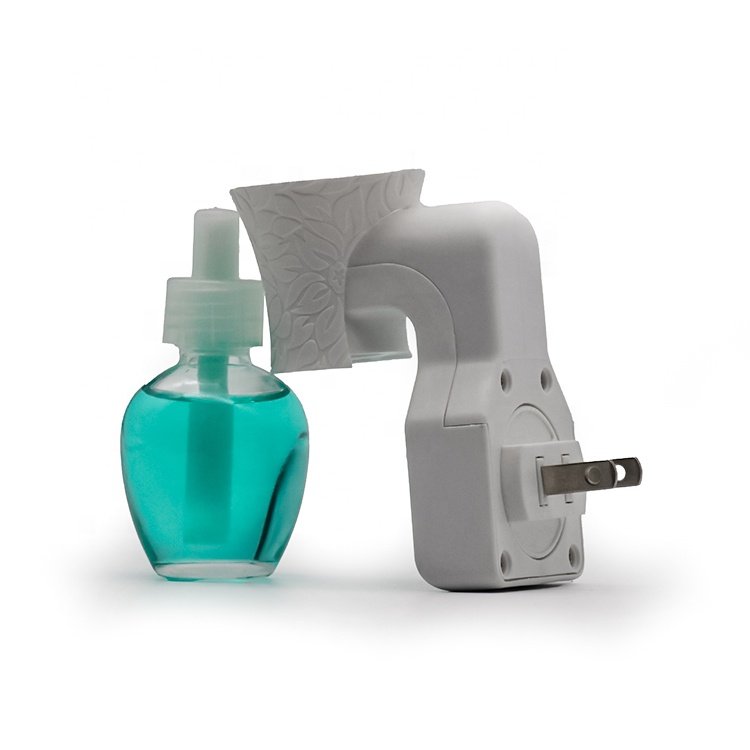 Factory wholesale New shape indoor use Glass Bottle Plugin aromatherapy device, liquid perfume heating diffuser