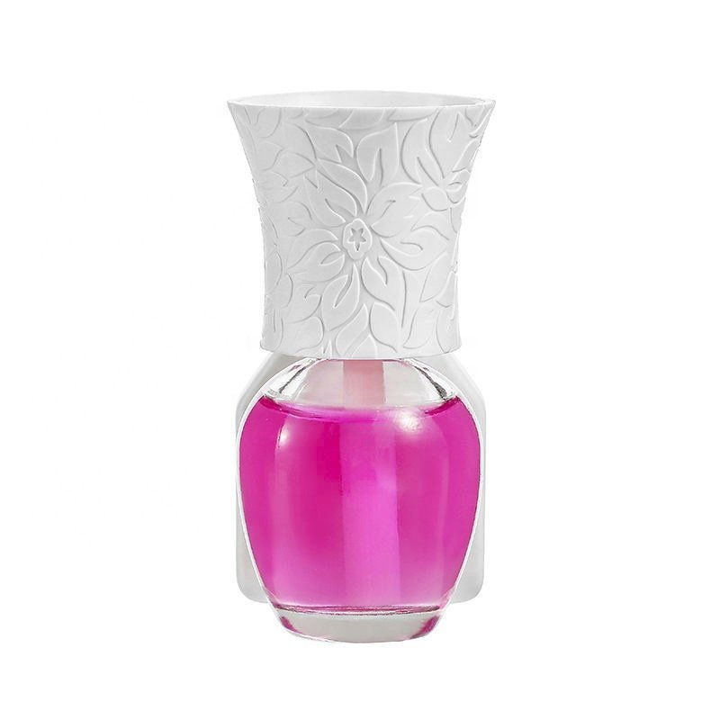 Factory wholesale New shape indoor use Glass Bottle Plugin aromatherapy device, liquid perfume heating diffuser