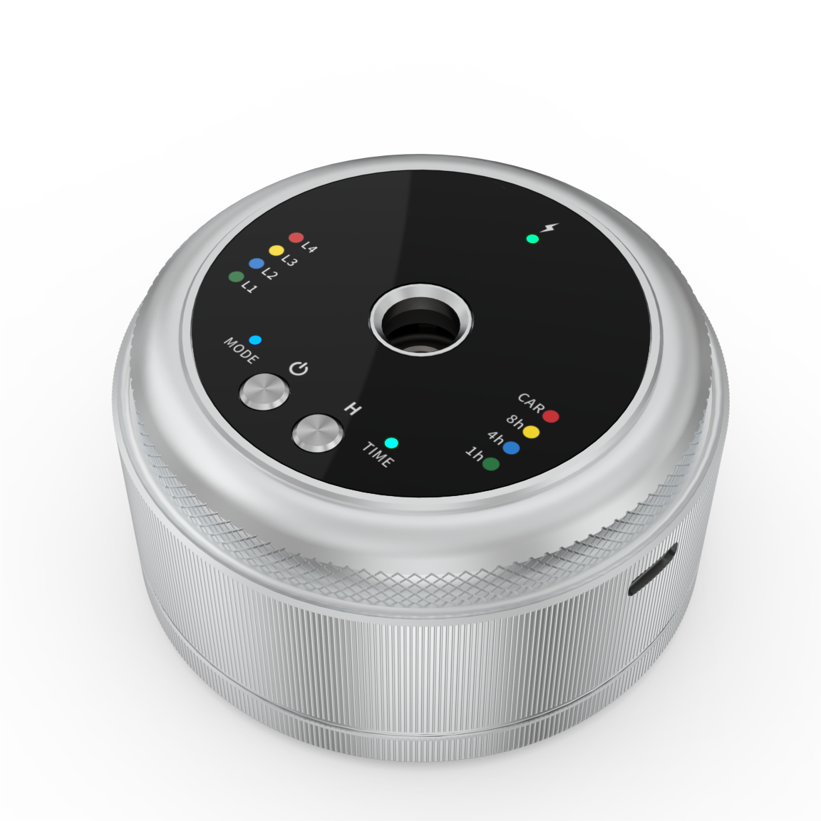 2023 Newest Fashion Aluminum Alloy Cordless Automatic Car Scent Diffuser Wireless Essential Oil Low Noise Air Freshener Diffuser
