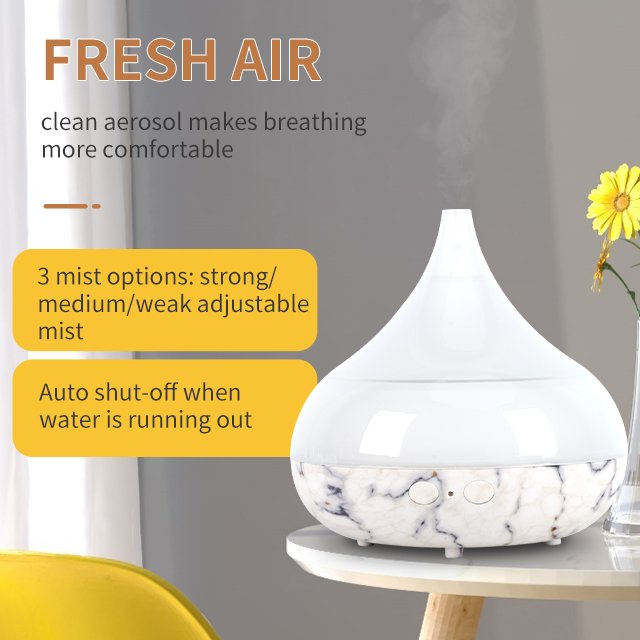 Air freshener hotel aluminum electric control anhydrous essential oil aroma diffuser 400ml