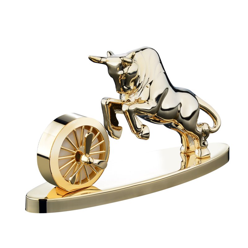 Wholesale Cow Shape Custom Car Dashboard Gift Air Perfume Luxury Smell Scents Fragrance Diffuser Fresheners * For Car Freshener