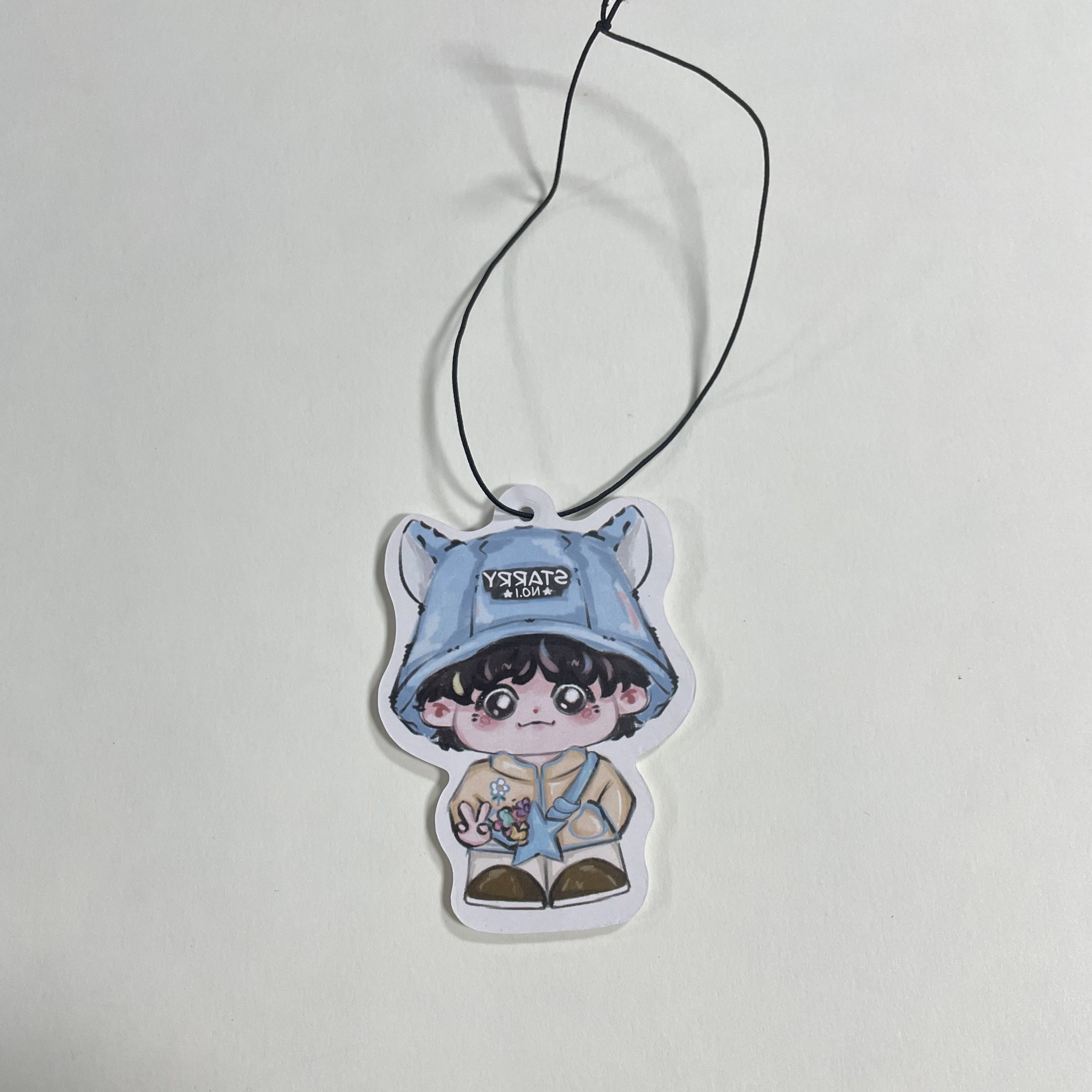 Custom Anime Car Air Freshener with Logo Printing Hanging Wholesale Manufacture Paper Perfume for In-Car Use