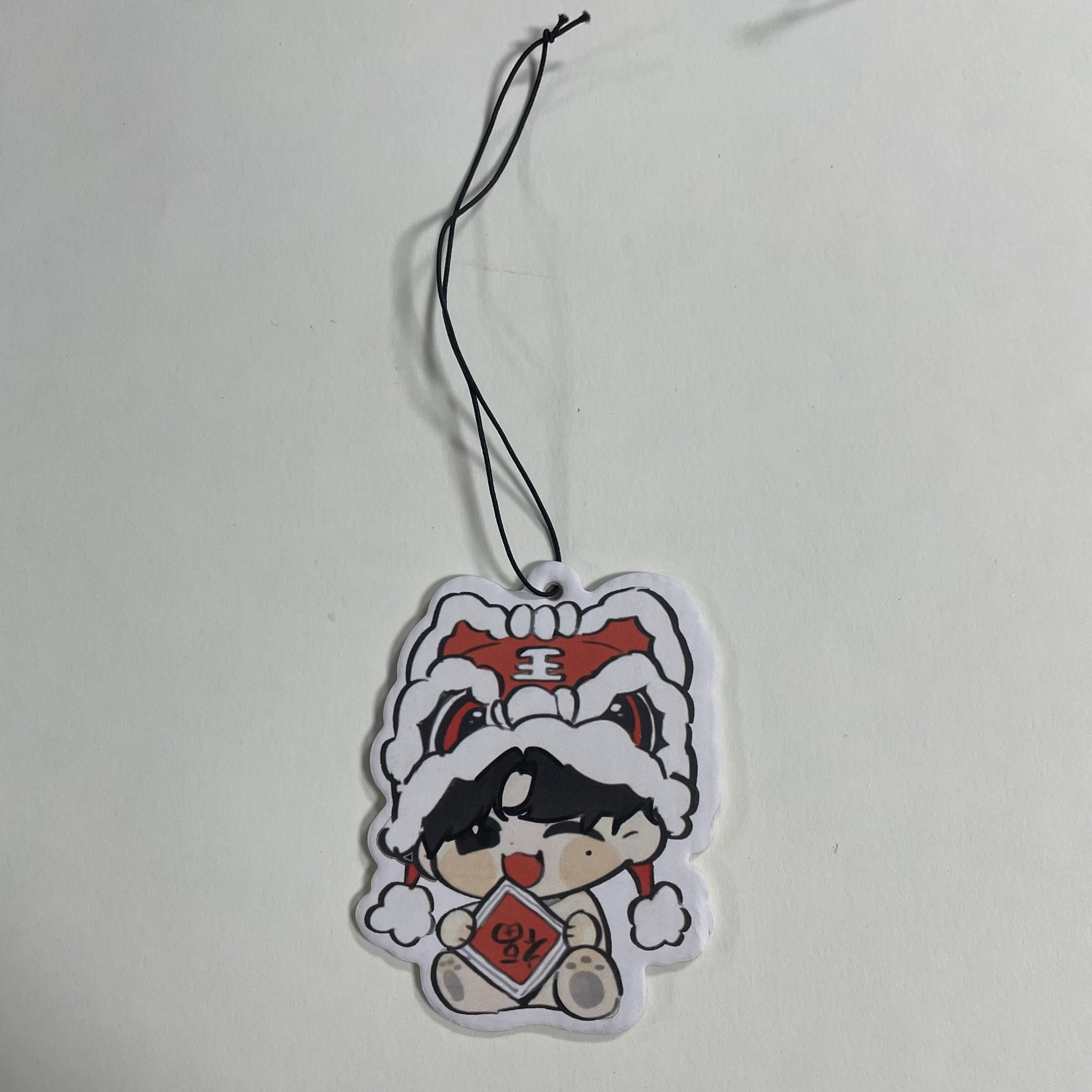 Custom Anime Car Air Freshener with Logo Printing Hanging Wholesale Manufacture Paper Perfume for In-Car Use