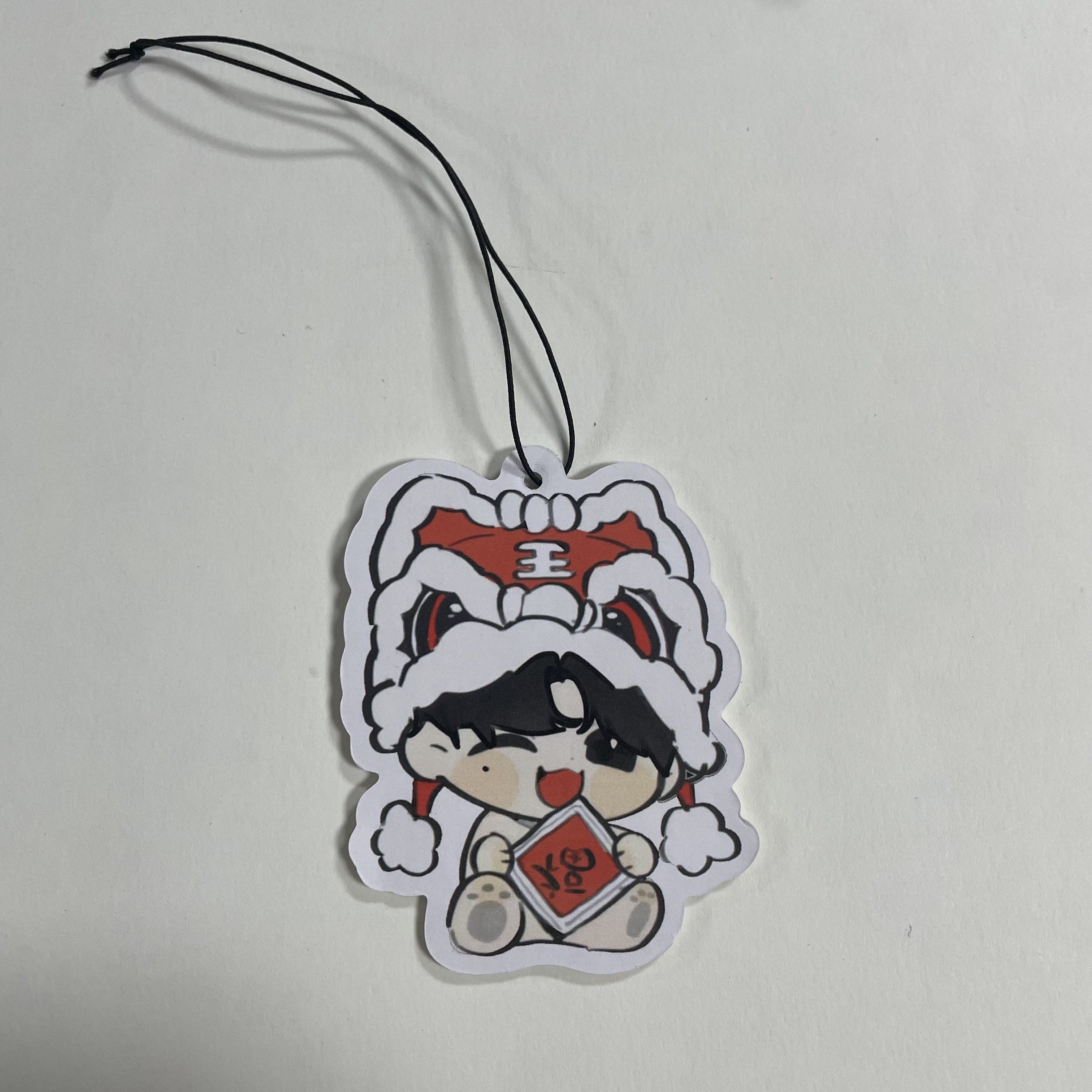 Custom Anime Car Air Freshener with Logo Printing Hanging Wholesale Manufacture Paper Perfume for In-Car Use