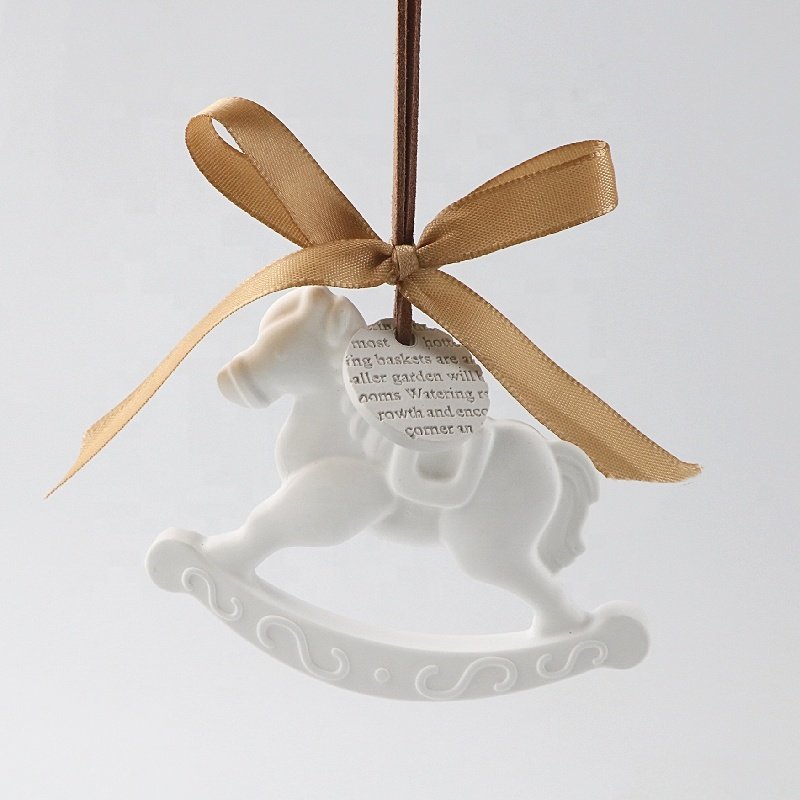 High Quality Gypsum Aromatherapy Car Home Wardrobe Air Freshener Hanging Scented Ceramic Aroma Plaster Fragrance Oil Diffuser