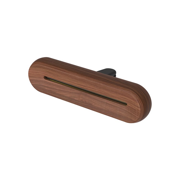 Santo Wooden fragrance scented car air vent freshener clip