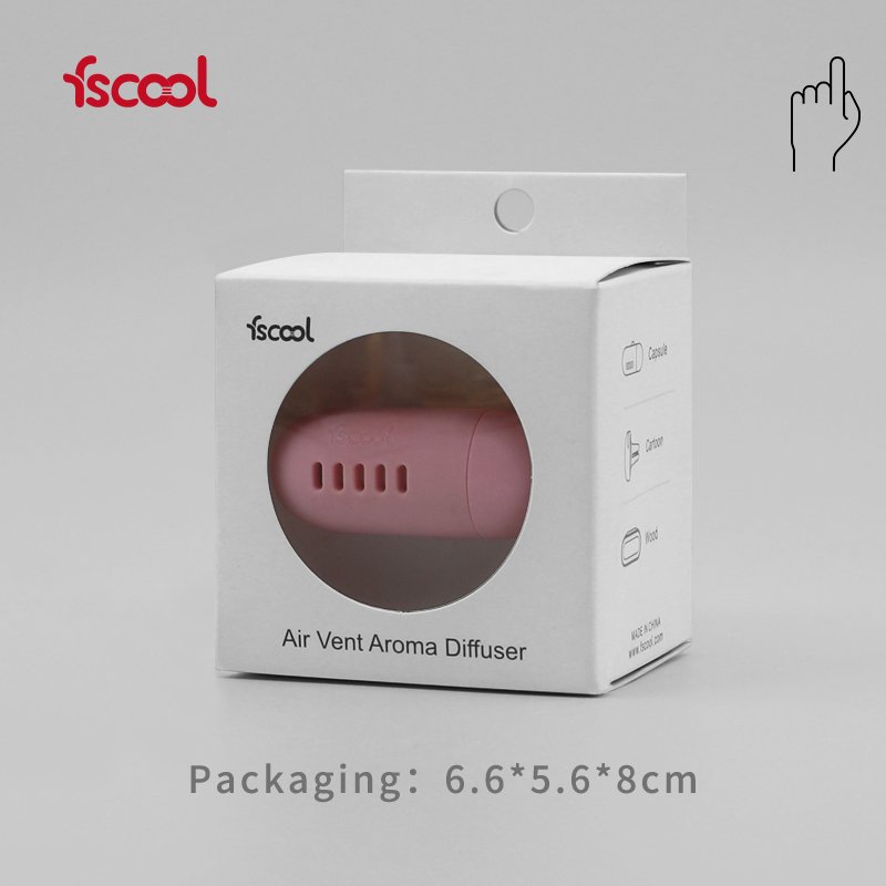 Mini Silicone Sublimation Air Freshener Wood Car Vent Diffuser