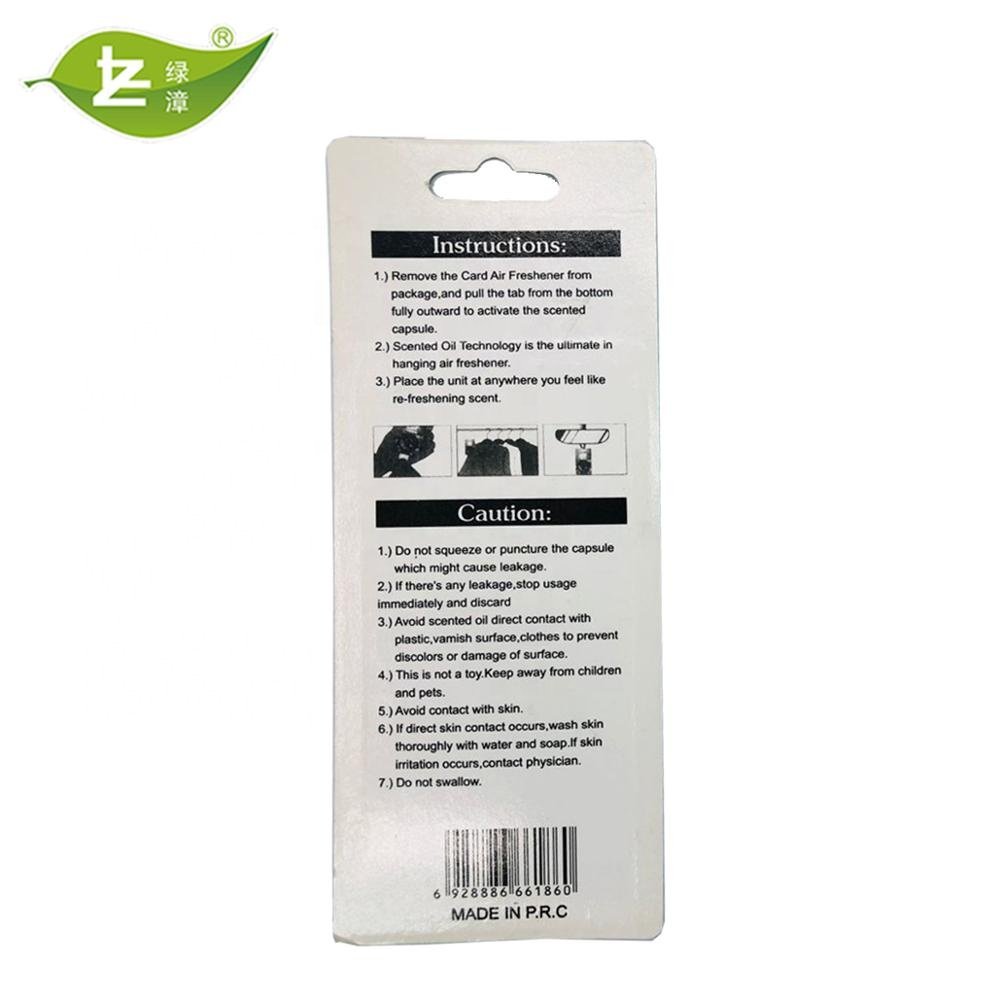 High quality and cheap price wholesale stable hanging car perfume