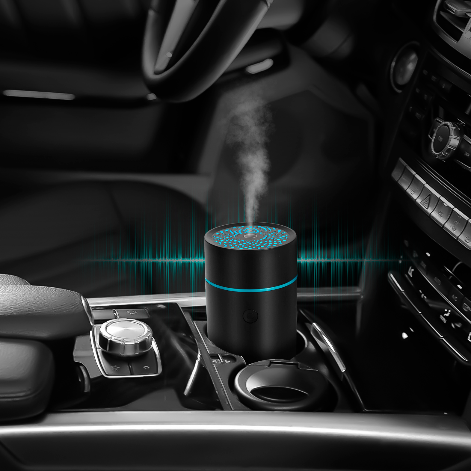 Multifunctional Air Freshener Electronic Customized Aromatherapy type-c auto perfume oil Home Car Essential oil aroma diffuser