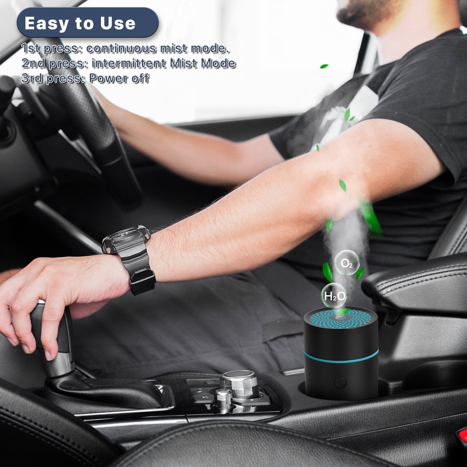 Multifunctional Air Freshener Electronic Customized Aromatherapy type-c auto perfume oil Home Car Essential oil aroma diffuser