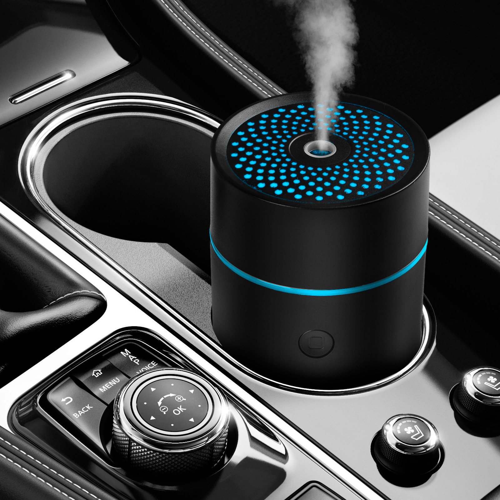 Multifunctional Air Freshener Electronic Customized Aromatherapy type-c auto perfume oil Home Car Essential oil aroma diffuser