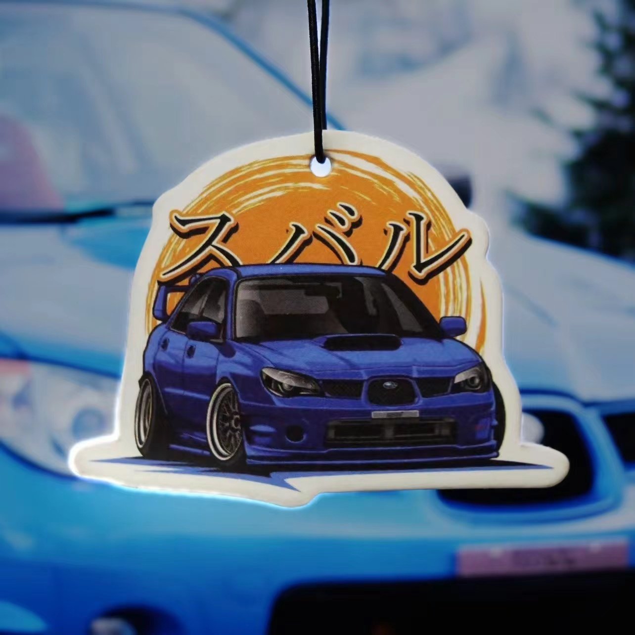 Wholesale luxury car ventilation air freshener, full fragrance fresh, personalized logo, cool suspension accessories