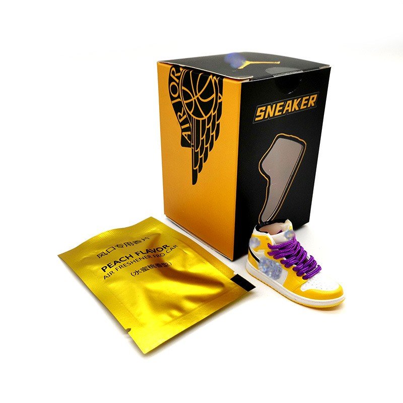 Hot Selling New Promotion Sneaker Shoes Diffuser Clip Car Air Freshener With Car Air Outlet Fragrance