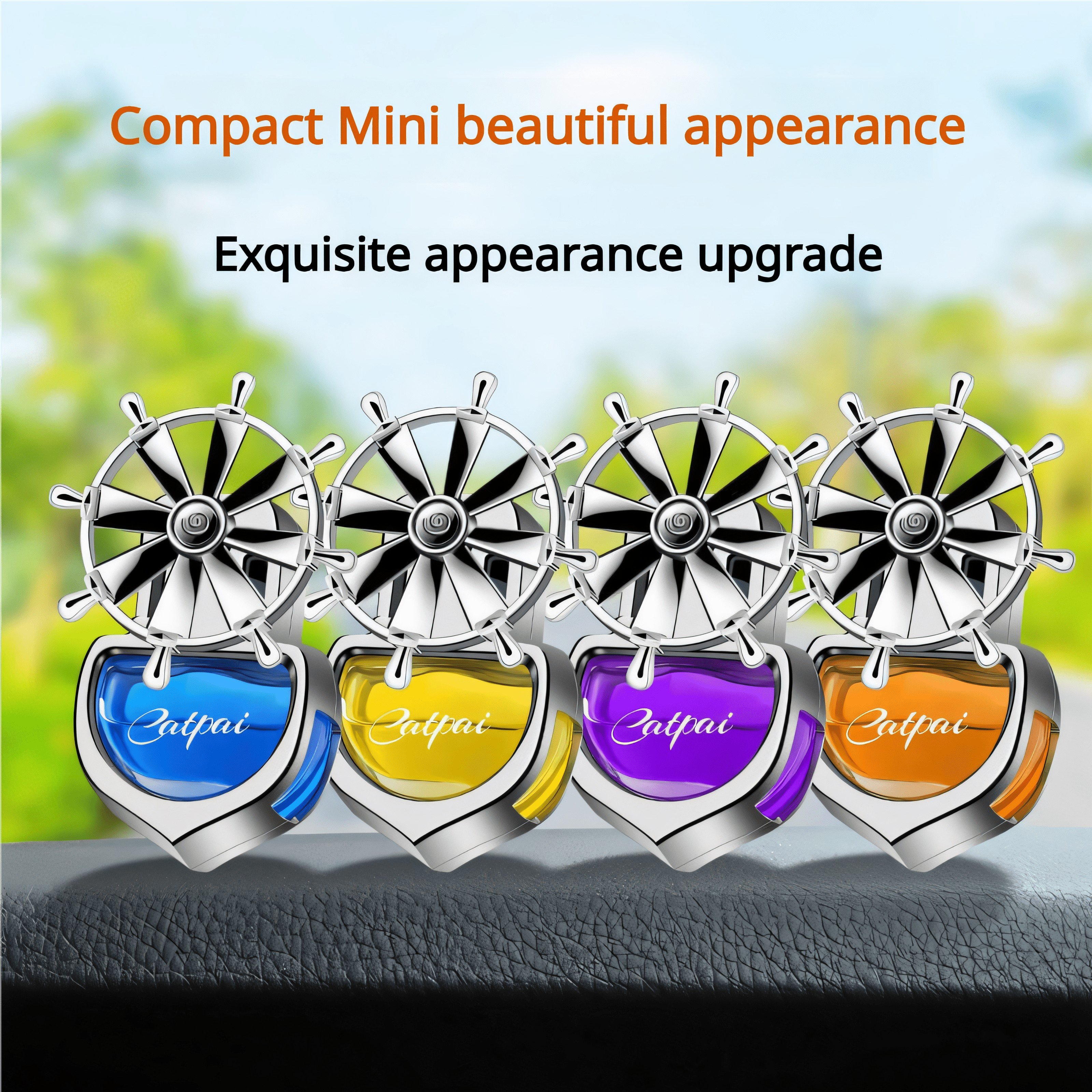 BGD TRADING FACTORY Luxury Car Perfume Creative Essential Oil Aromatherapy Clip Air Conditioning Vents Boxed Decorations New Car