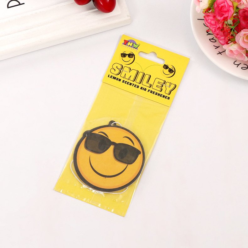 Wholesale Air Freshener Card Packaging Custom Design Decorative Auto Hanging Perfume Fragrance Paper Car Air Freshener with Logo