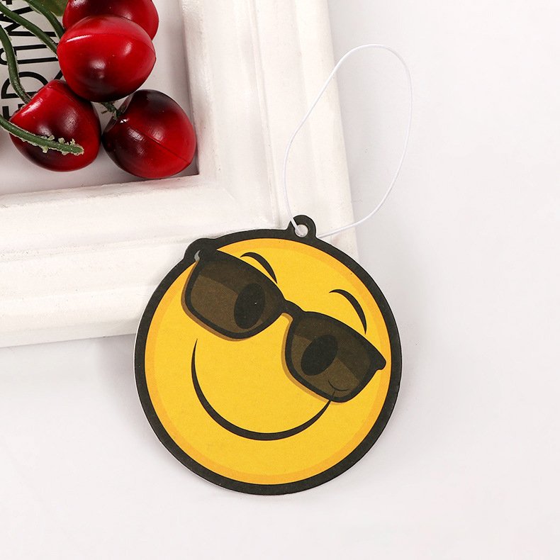 Wholesale Air Freshener Card Packaging Custom Design Decorative Auto Hanging Perfume Fragrance Paper Car Air Freshener with Logo