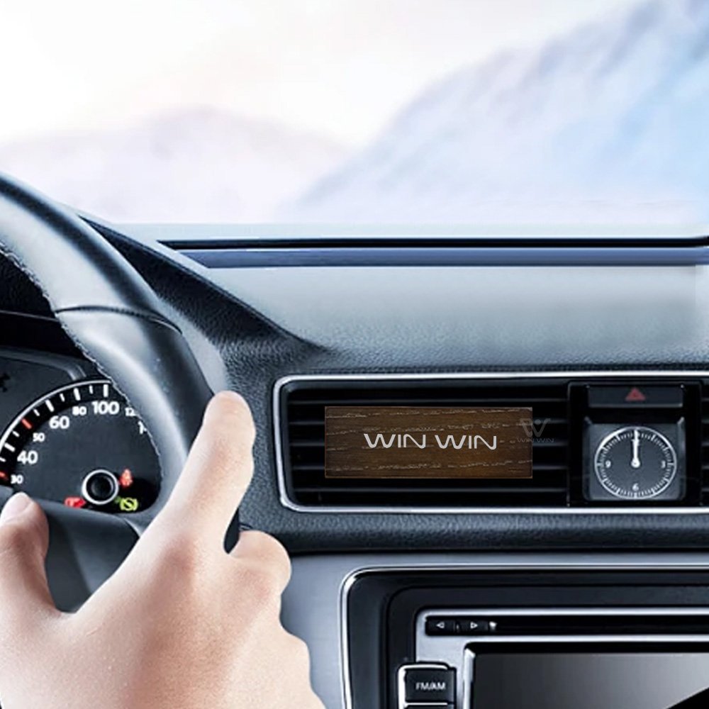 High Quality Wooden Air Freshener Car Diffuser with Membrane Essential Oil Liquid For Cars