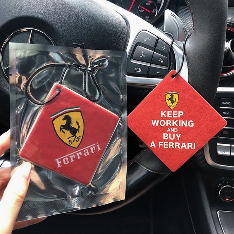 Custom Air Freshener Design Reusable Eco-friendly Paper Card Car Perfume Scented Air Freshener With Car Decoration Accessories
