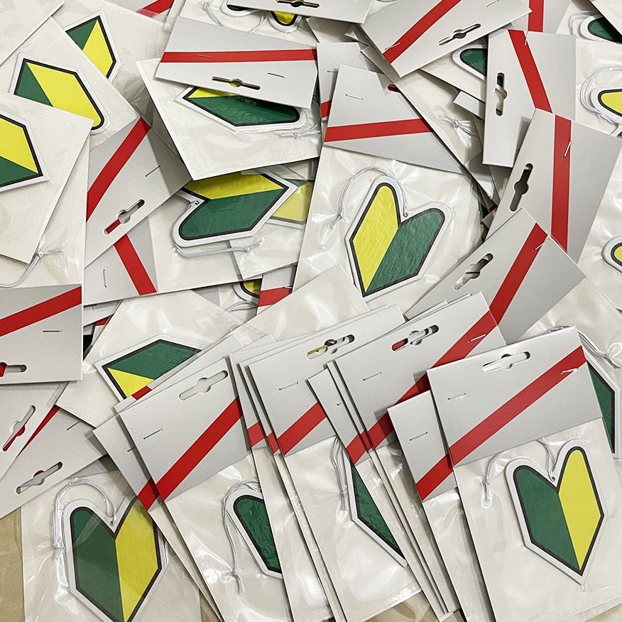 Custom shape deodorant perfume hanging cotton paper material car air freshener car air fresher with logo