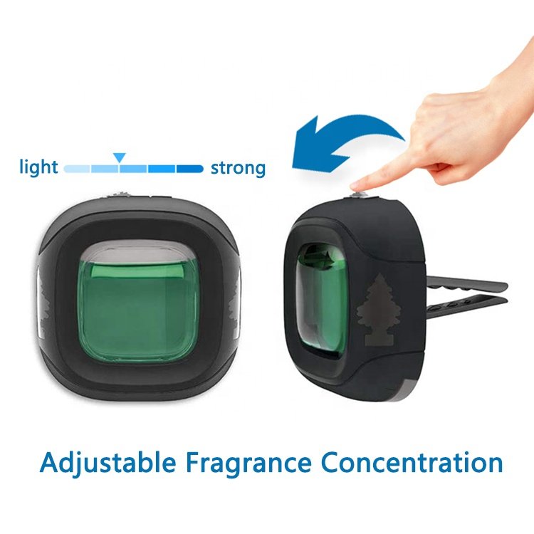 Car Decoration Accessories New Car Smell Liquid Membrane Car Air Freshener Vent Clip 4 ml