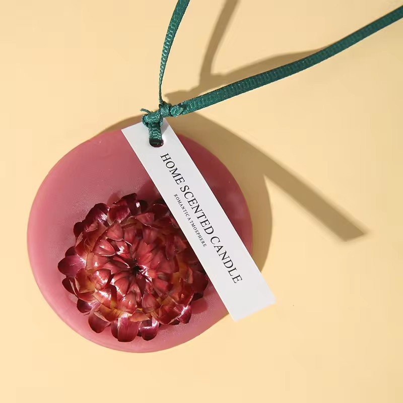 Dried Flower Customized Candles Scented Long lasting Fragrance Wardrobe Pendant Air Freshener For Car