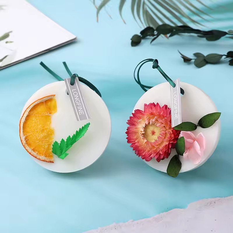 Dried Flower Customized Candles Scented Long lasting Fragrance Wardrobe Pendant Air Freshener For Car