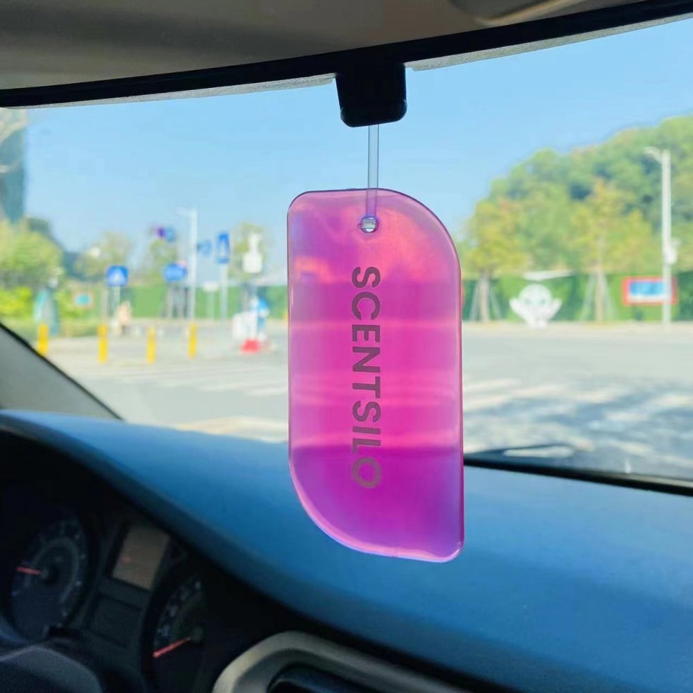 Promotional Gift Bean Scented EVA Cherry Scent Car Use Air Freshener 3D Gel Custom Air Freshener For Car