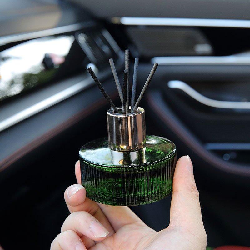 Customized Car Perfume Wood Smell Air Freshener Car Vent Diffuser