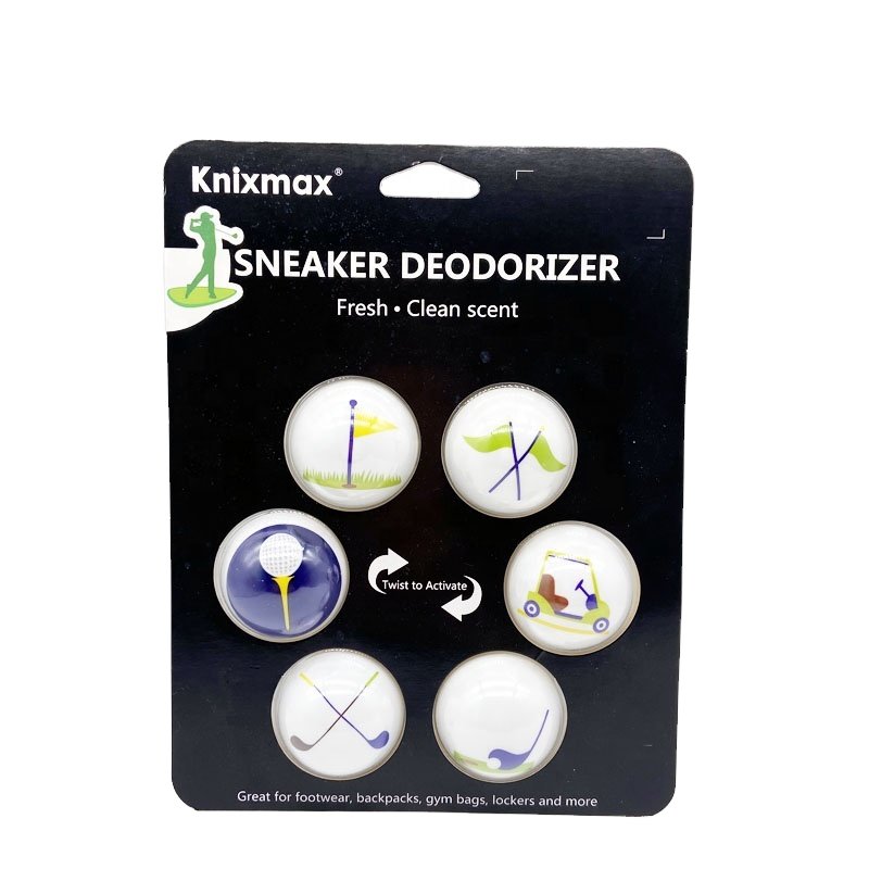 Effective Air Freshener Sneaker Balls Stocked round Paper Shoes Deodorant for Car Freshening Your Space