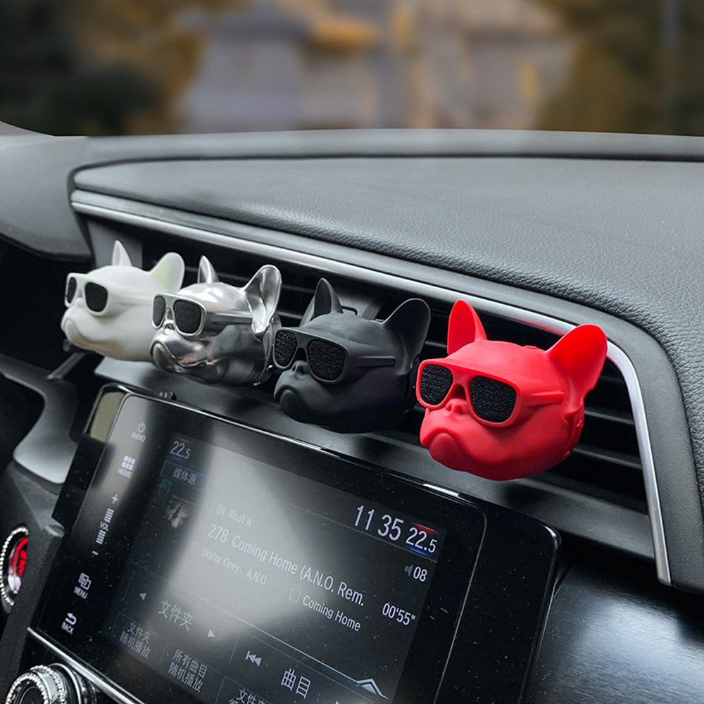 2024Trends Bulldog Long Lasting Air Freshener Car Auto Vents Scent Perfume Gift Box Automatic Car Air Freshener