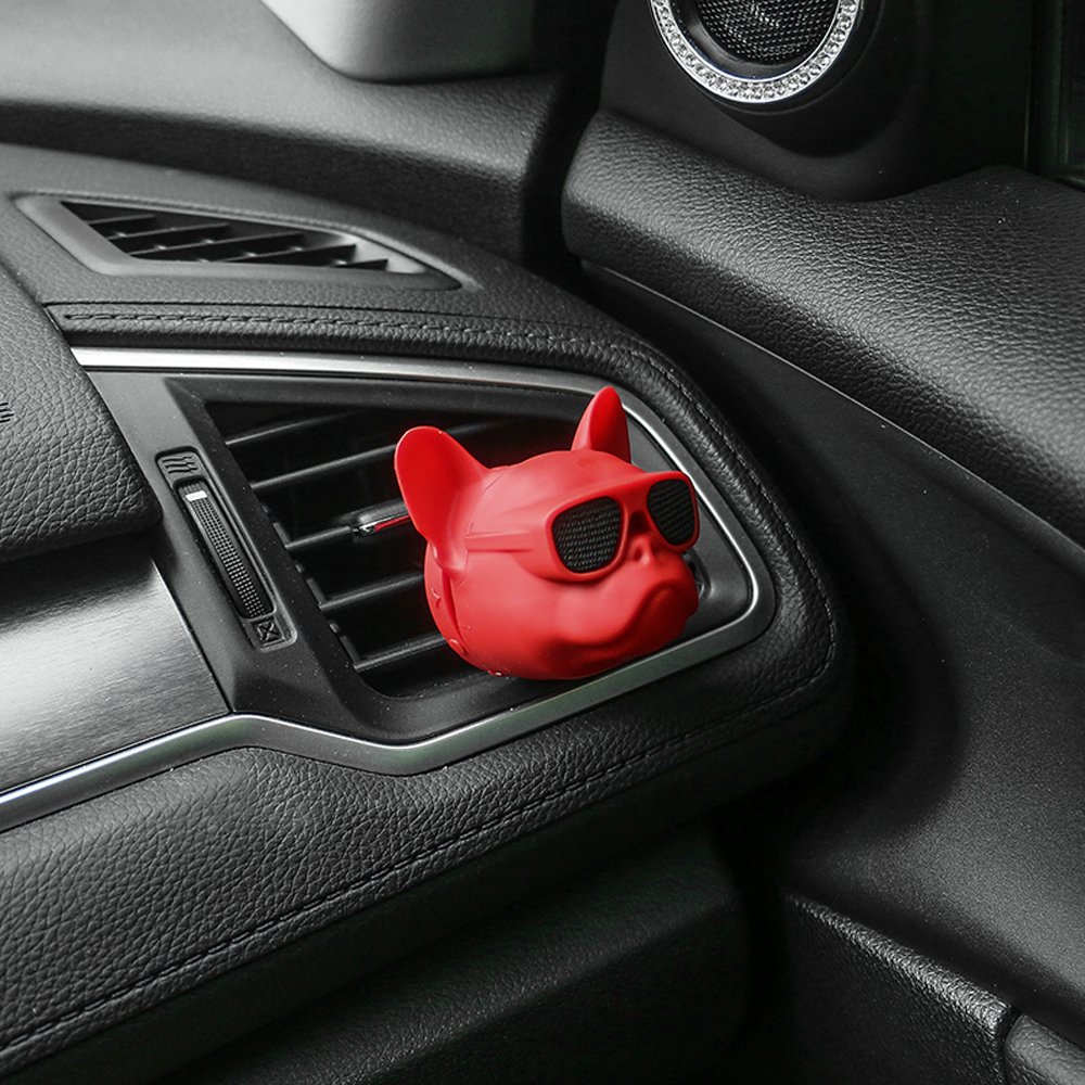 2024Trends Bulldog Long Lasting Air Freshener Car Auto Vents Scent Perfume Gift Box Automatic Car Air Freshener