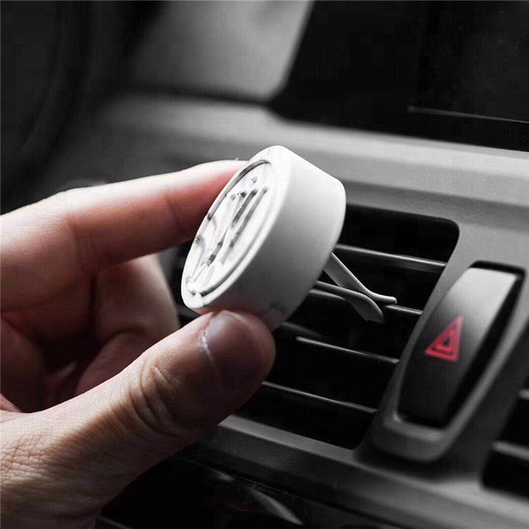 Stocked Round Car Decoration Vent Air Freshener Scented Ceramic Aroma Plaster Porcelain Home Fragrance Essential Oil Diffuser