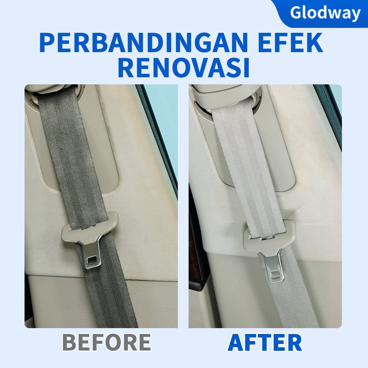 Multifunctional foam free-cleaning car interior cleaning agent is convenient fast and safe to remove dirt and odor
