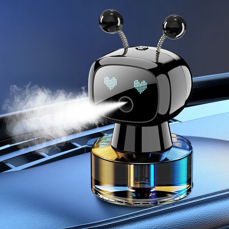 2024 Advanced Intelligent Automatic Spray Car Perfume Aromatherapy Machine Solid Dashboard Placement New Car Fragrance