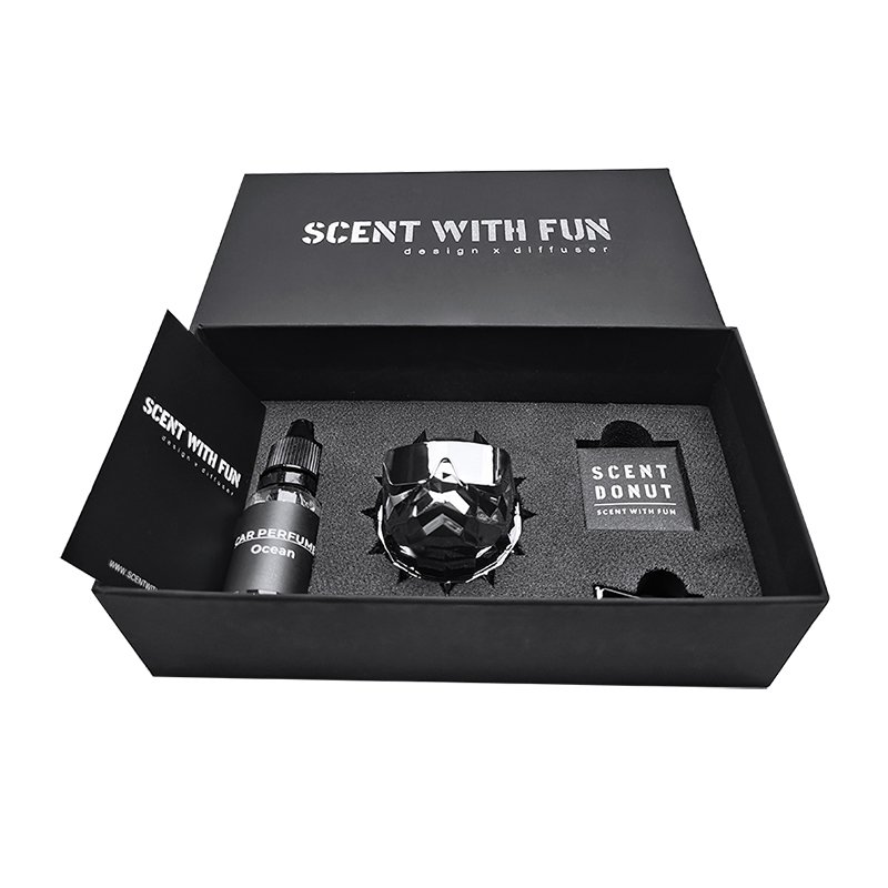 high quality car air outlet air freshener vent clip car Aromatherapy american dog head diffuser auto perfume bullydog