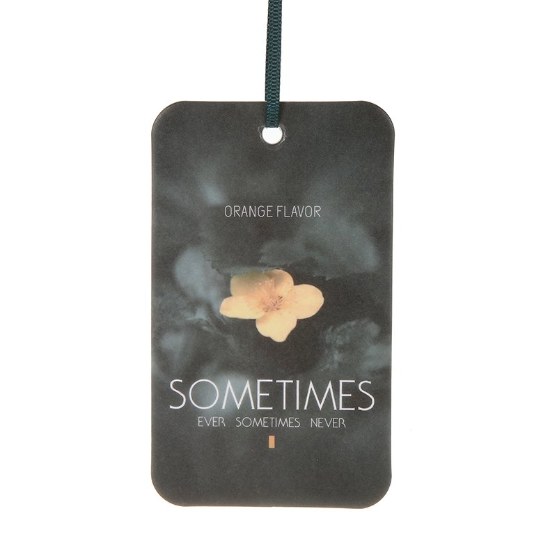 Enjoy Everyday Different smells custom air freshener car With Nature Style scent hanging air freshener card