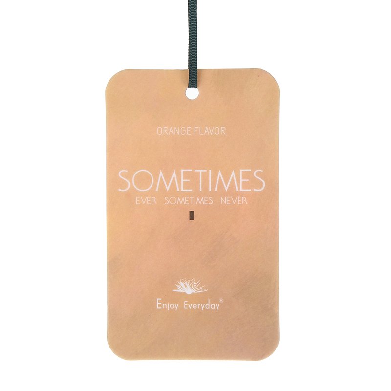 Enjoy Everyday Different smells custom air freshener car With Nature Style scent hanging air freshener card